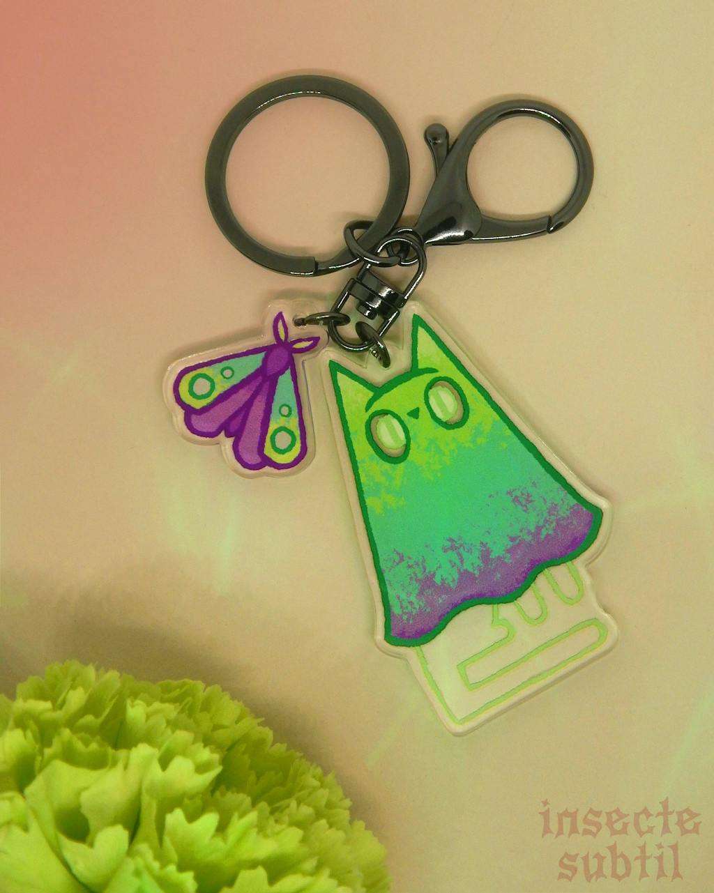 Clear Acrylic Keychains