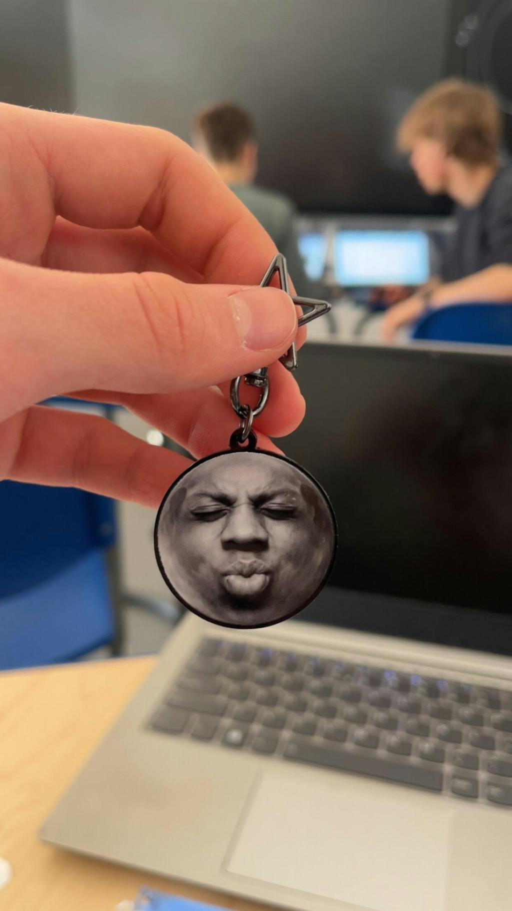 Coloured Acrylic Keychains