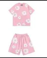 Conjunto verano lacoste rosa logo en pecho