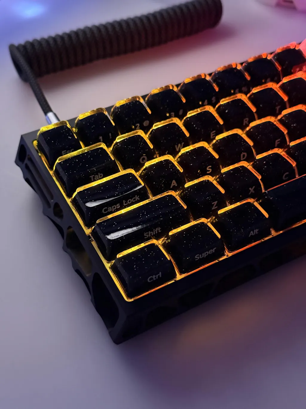 Midnight Nebula Keycaps - Upgrade Your Gaming Setup with Style