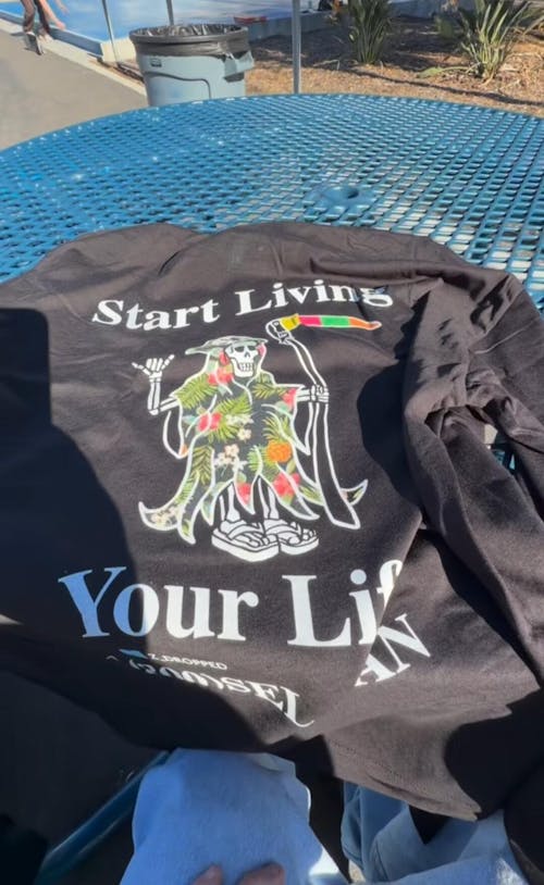 Live Your Life - Midweight Long Sleeve.