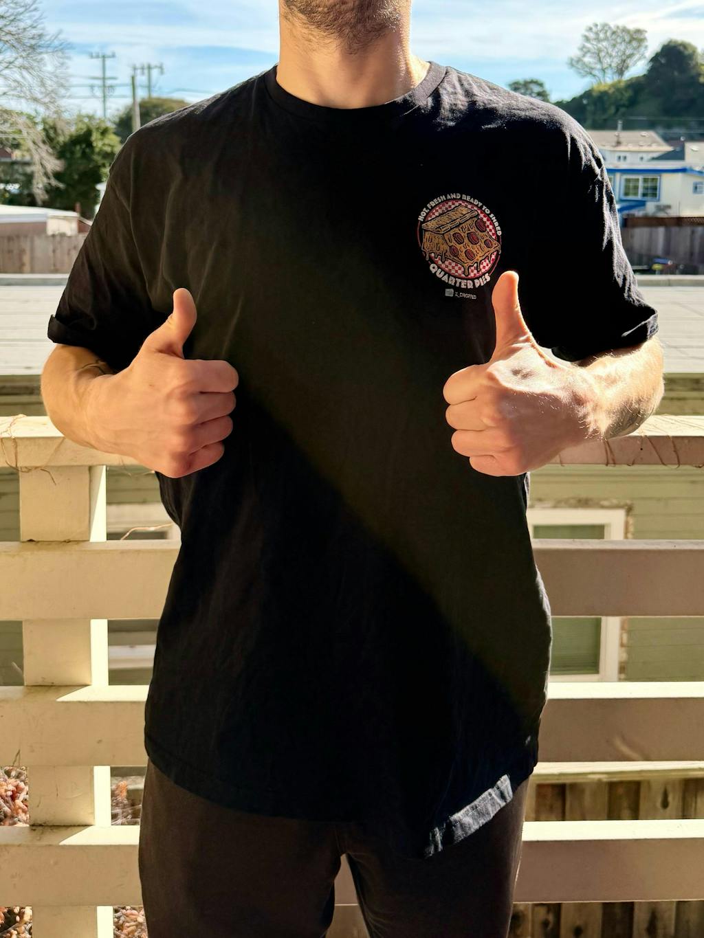 Quarter Pies - Midweight Tee.