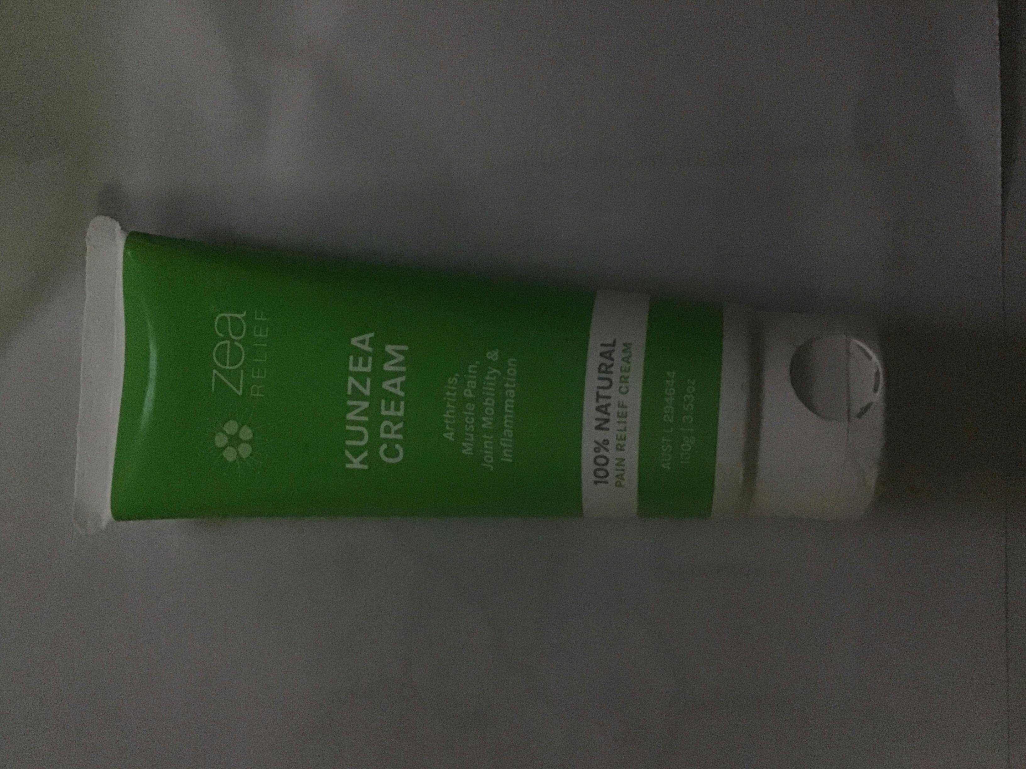 Kunzea Cream (Arthritis, Muscle Pain, Joint Swelling) Zea Relief