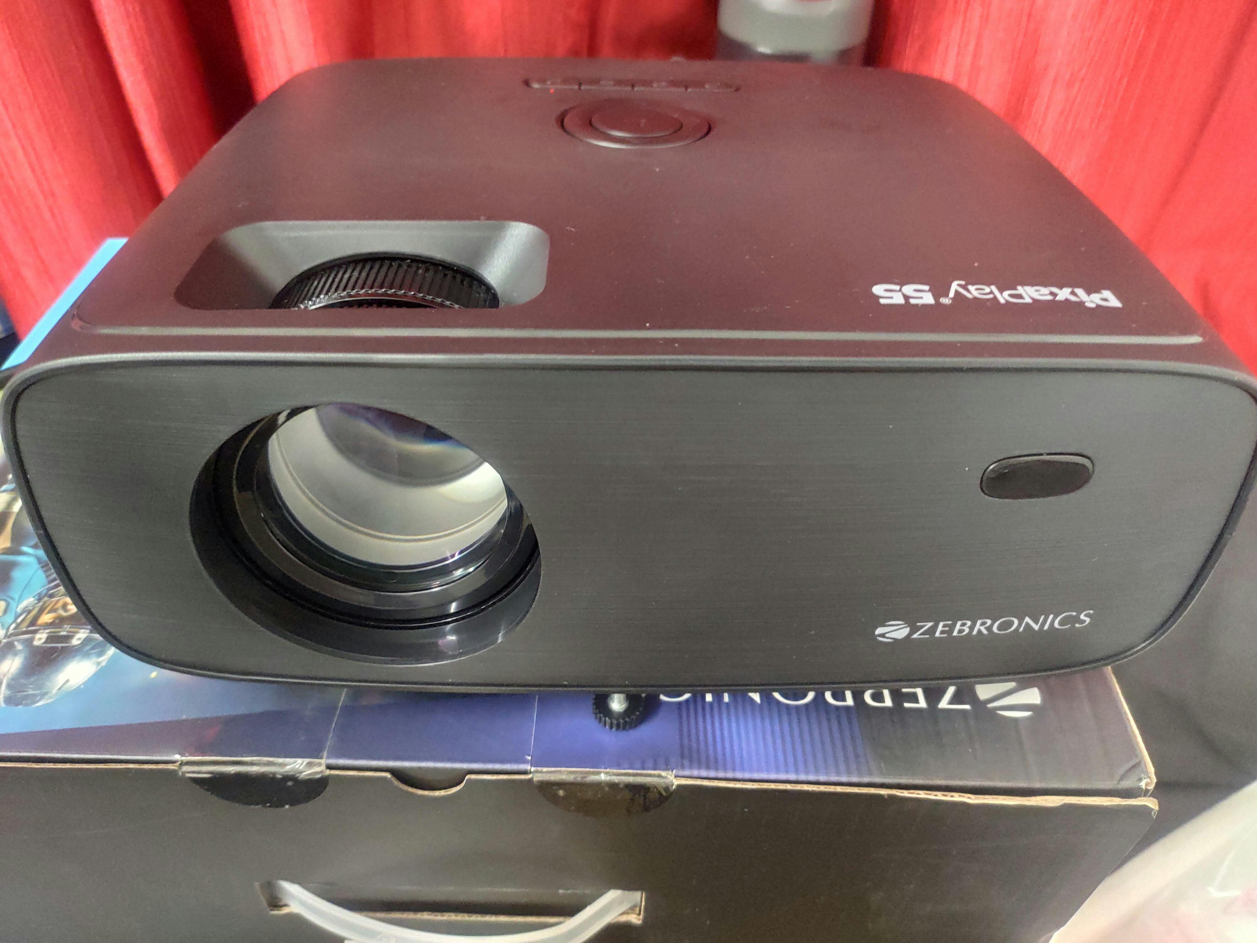 Zebronics PixaPlay 55 LED Projector