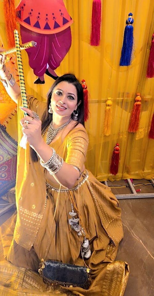 Attractive Mustard Yellow Border Work Chanderi Lehenga Choli