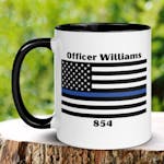 Personalized Police Officer Mug, Personalized Gift, Police Officer Gifts 1346
