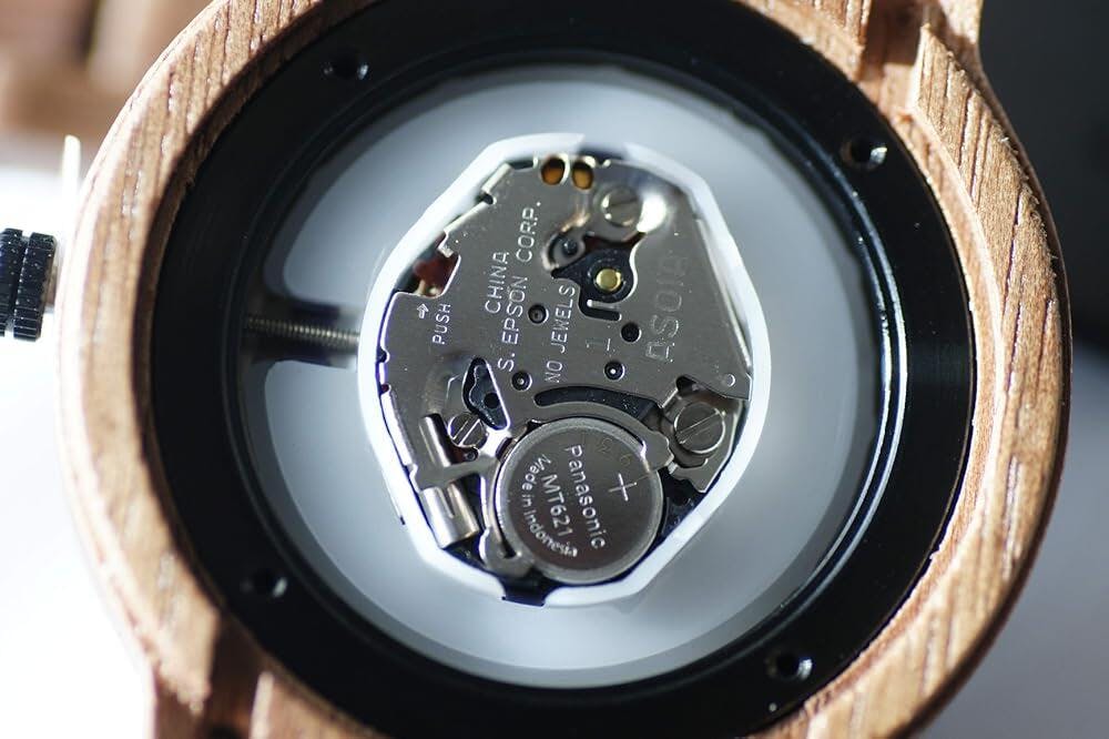 Reloj Solar Sonnenberg de Madera de Nogal 40mm - Zeitholz - Zeitholz