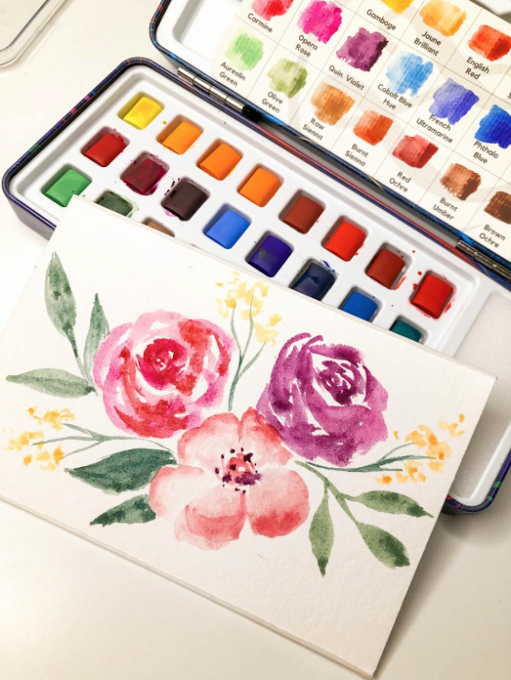Travel Watercolor Paint Set 12 Vibrant Colors – ZenARTSupplies –  ZenARTSupplies