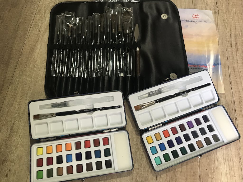Watercolor Brush Sets & Watercolor Painting Brushes By ZenART Supplies –  ZenARTSupplies