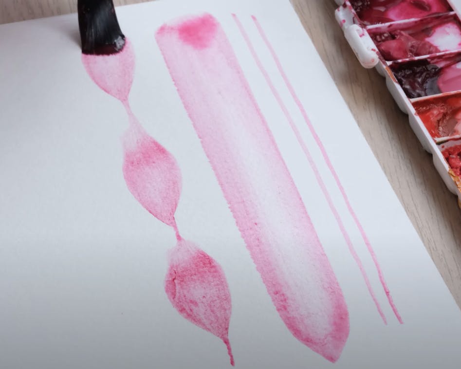 (USE $5 OFF COUPON) ZenART Watercolor Paint Brushes – Smart 6 pc Black  Tulip Short-Handle Watercolor Travel-Set for Consistent Flow – Gouache