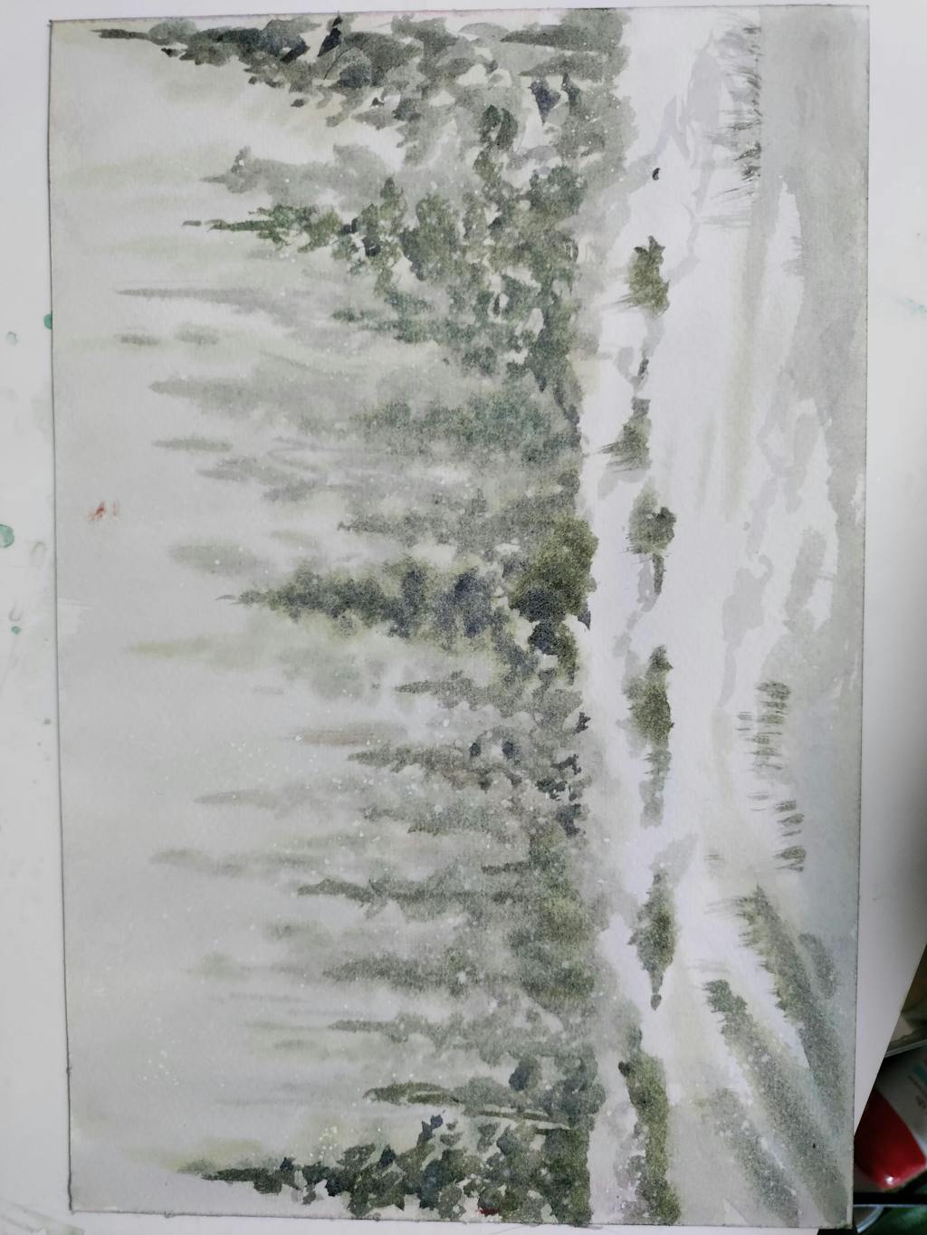 Watercolor Pad Paper, 100% Cotton 20 Sheets, 140lb/300gsm, 32K 16K 12K Glue  Bound, Acid-Free, Art Sketchbook Wet & Dry