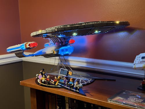 LEGO Star Trek USS Enterprise NCC-1701-D Light Kit for #10356(Ver.2)