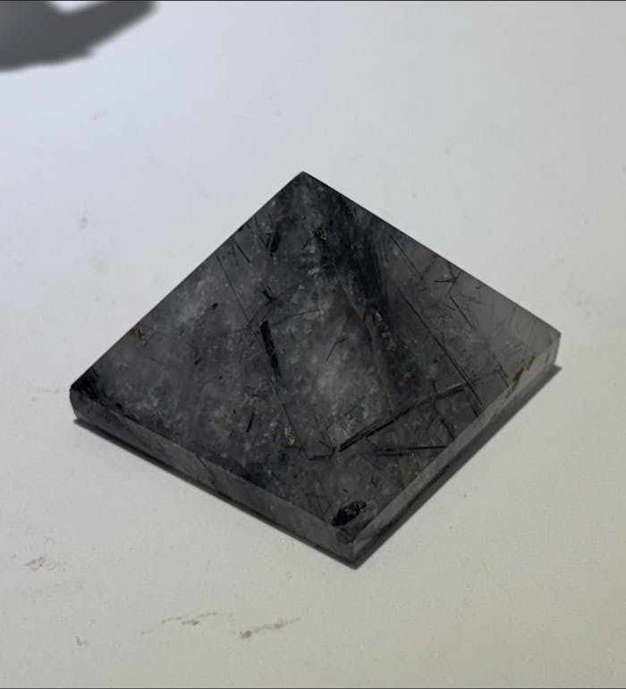 Black Tourmaline Pyramid