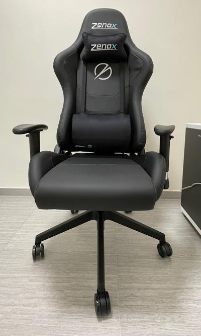 Zenox Mercury Mk-2 Gaming Chair (Leather/Carbon)