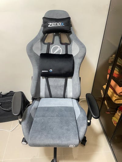 Zenox Mercury Mk-2 Gaming Chair (Davis Fabrics/ Koala Grey)