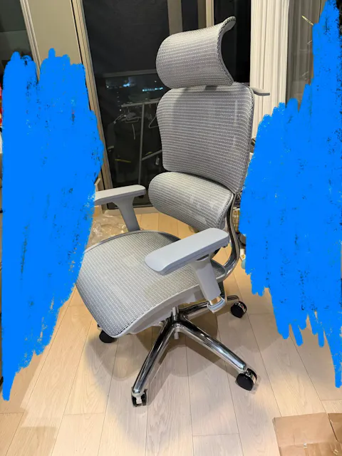 Zenox Ergonomic - Ten-E Office Chair (Mesh/Grey)