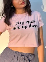 My Eyes Women's Crop Top