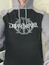 İndirimli Dream Theater Logo Gri Renk Reglan Kol Sweatshirt / Hoodie