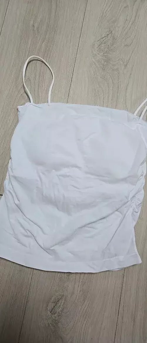 Sleek Ruched Built-In Bra Cami Top