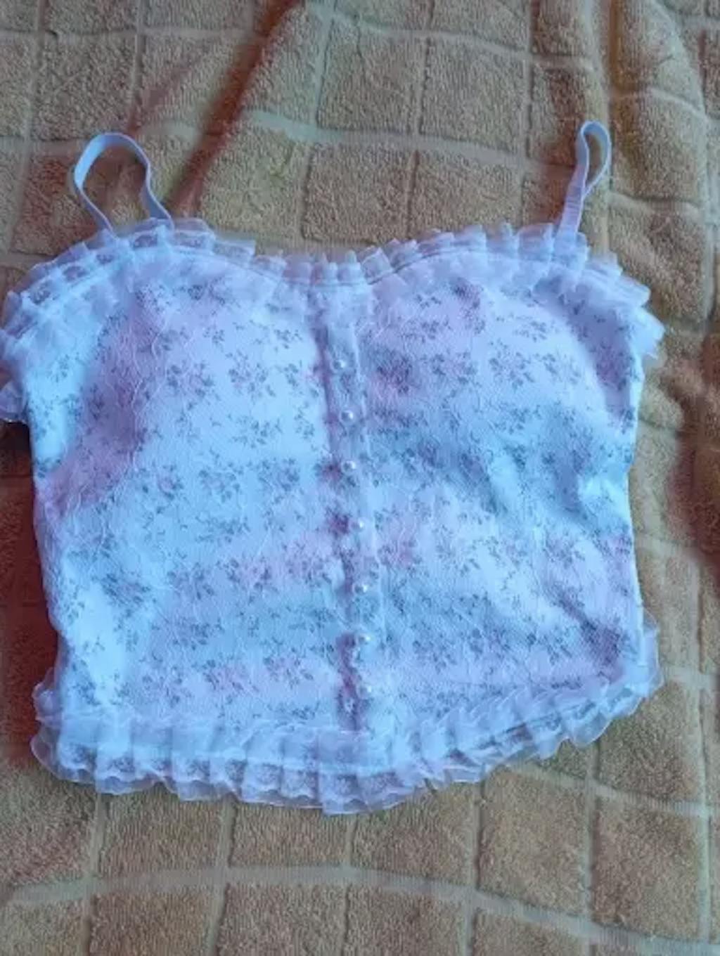 Vintage Lace Corset Top – Dreamy & Delicate