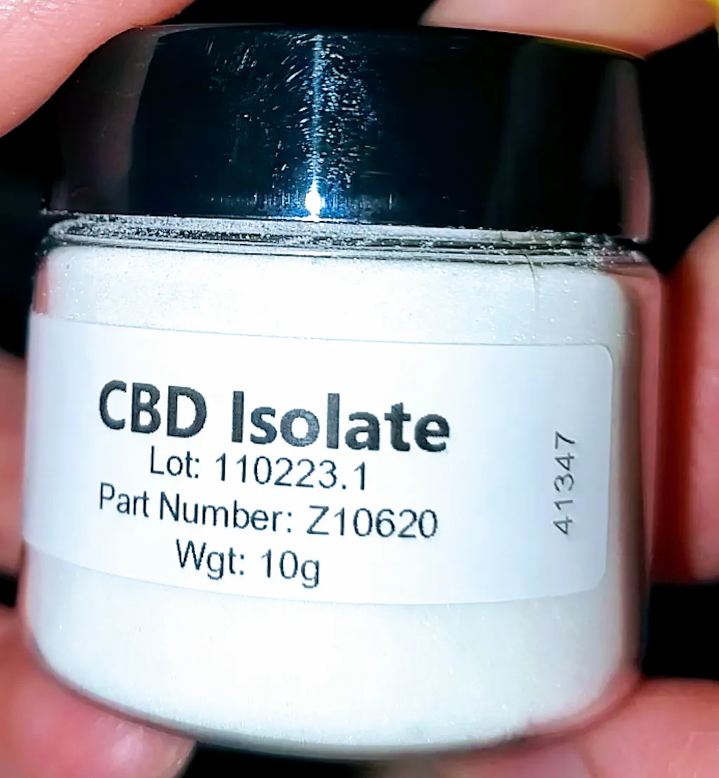 CBD Isolate ≥99% Pure | Lab-Tested & Verified | Zero Point Extraction