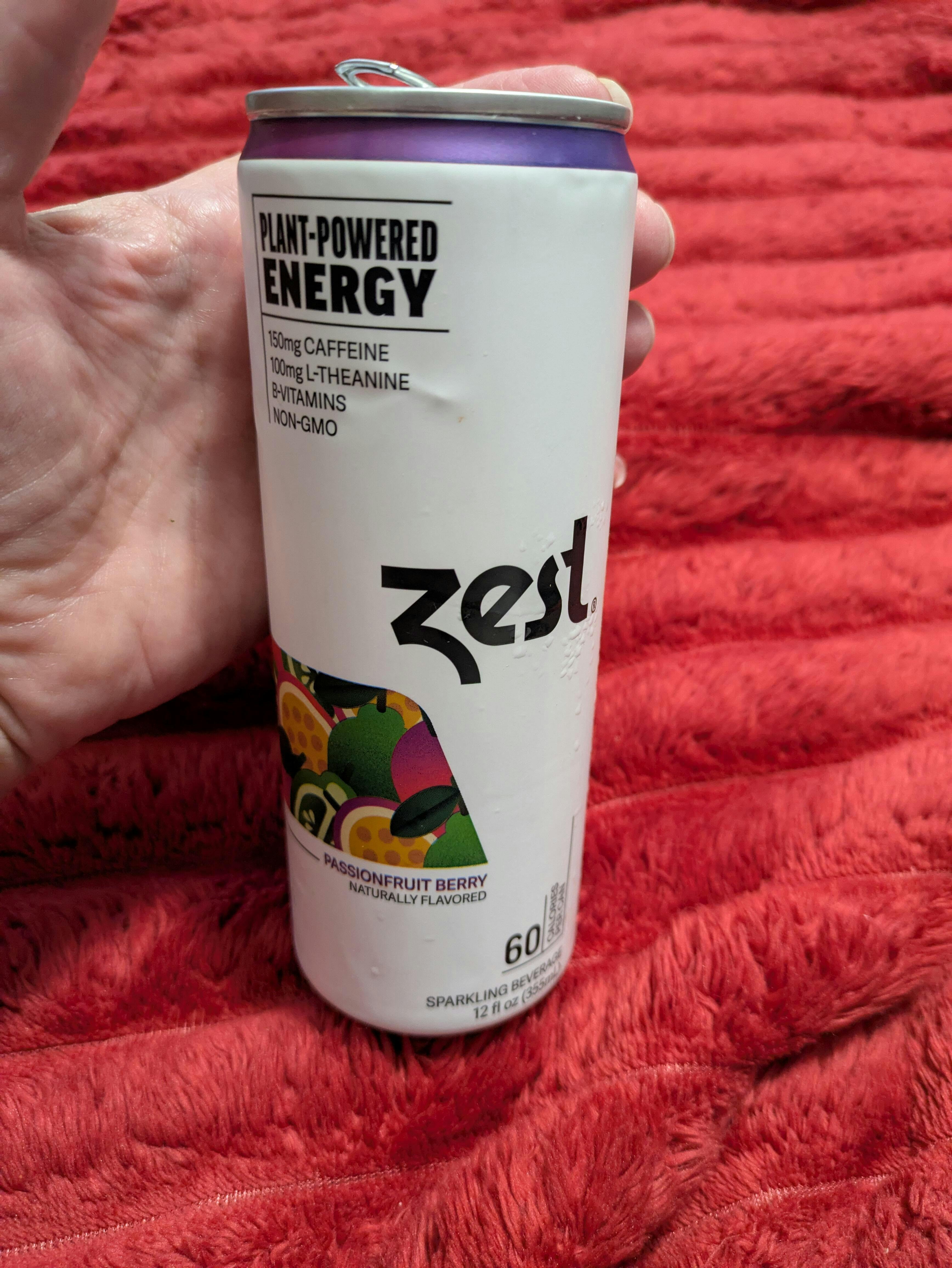 Zest Variety 24-Pack Plant-Powered Energy - High Caffeine Energy