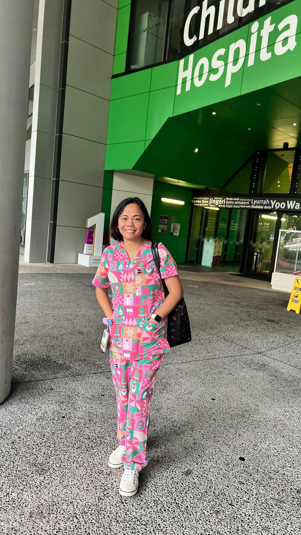 Gift Wrapped Scrub Set