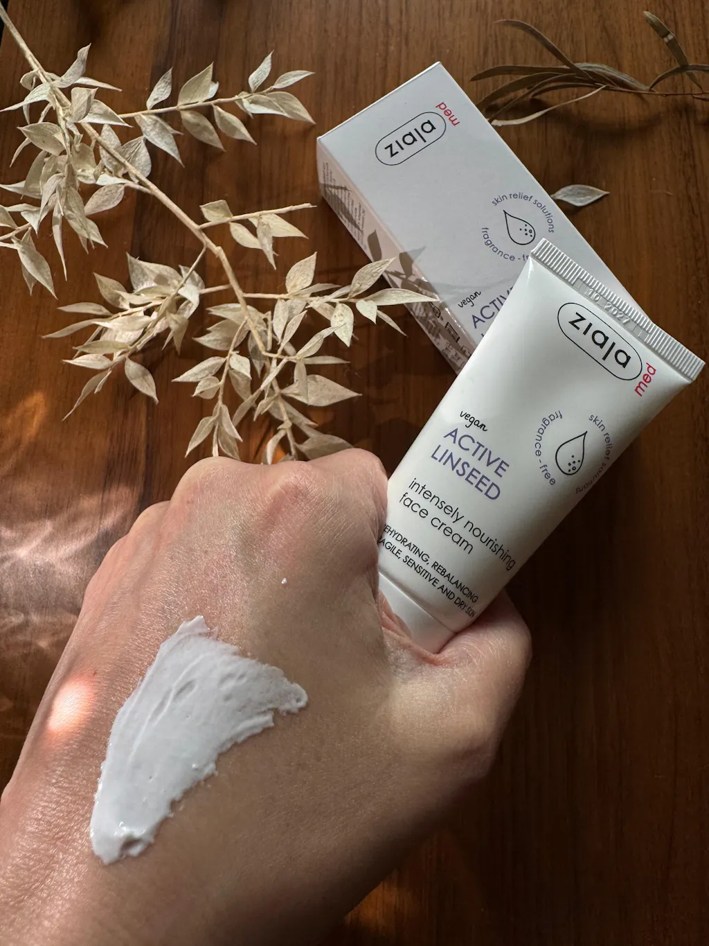 Ziaja Med Active Linseed Intensely Nourishing Face Cream 50 Ml