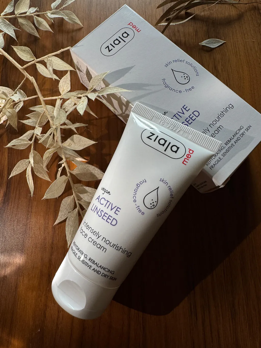 Ziaja Med Active Linseed Intensely Nourishing Face Cream 50 Ml