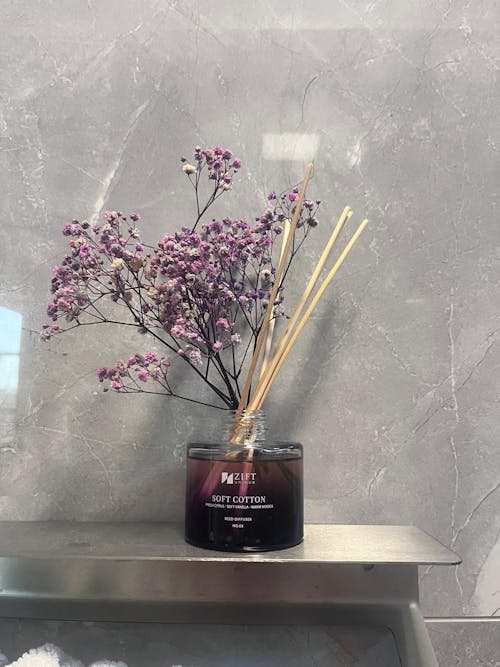 Soft Cotton - Bambu Ortam Kokusu-Çubuklu ve Çiçekli Banyo & Tuvalet & Oda Parfümü 100ml