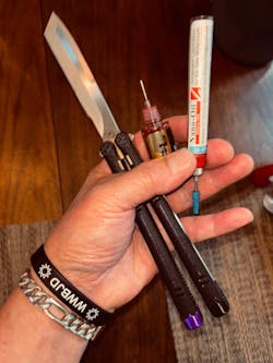 Nano-Oil Balisong Lubricant