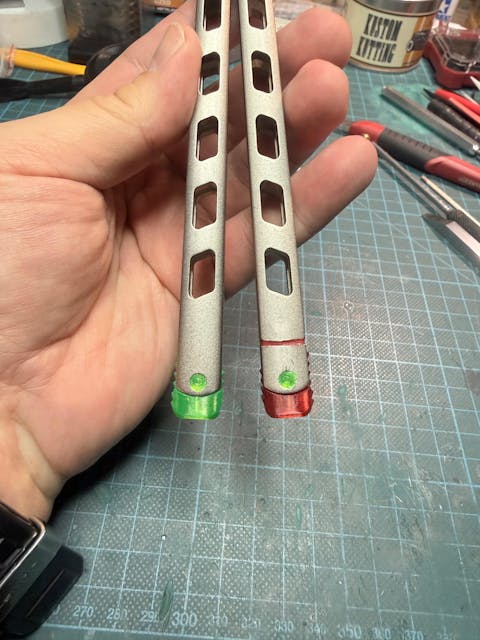 Spacers for Cold Steel Arc Angel Aluminum