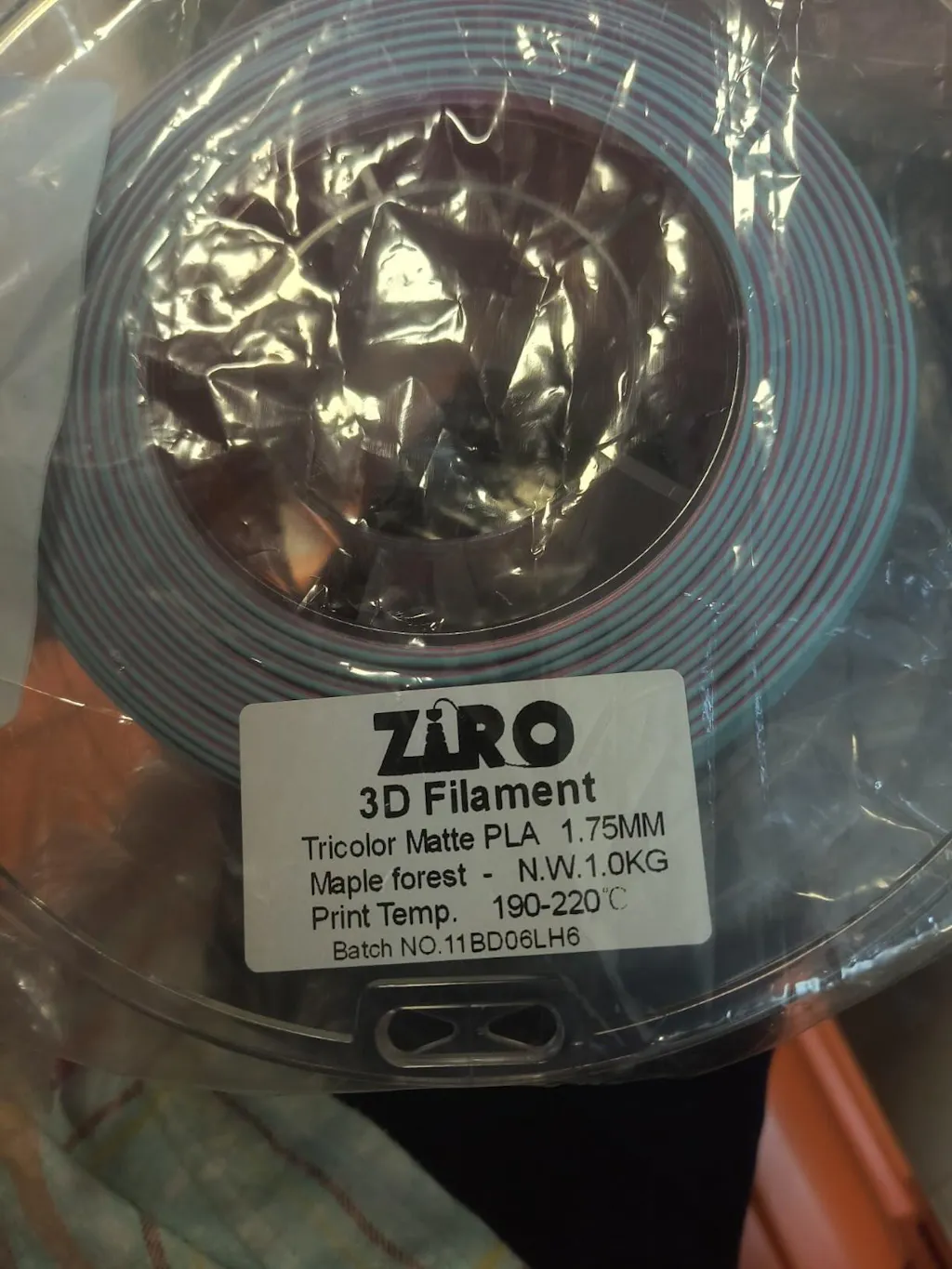 ZIRO Tri-color Matte PLA Filament 1.75mm, Maple Forest – ZIRO 3D