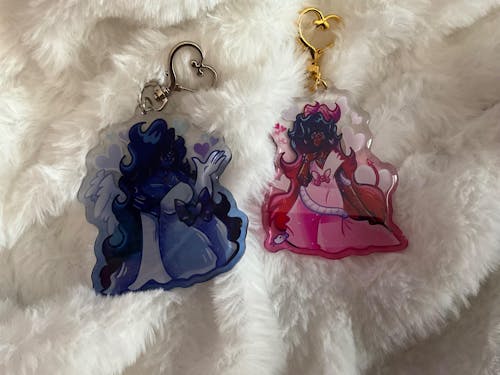 Custom Epoxy Acrylic Keychains