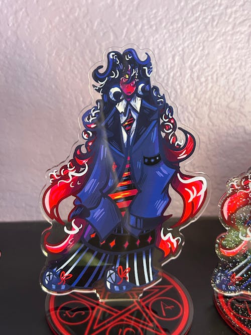 Custom Clear Acrylic Standees