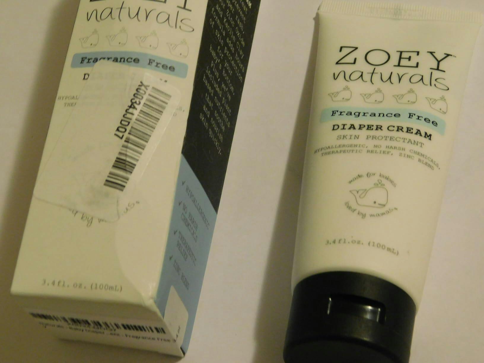Zoey Naturals Zinc Oxide Diaper Rash Cream