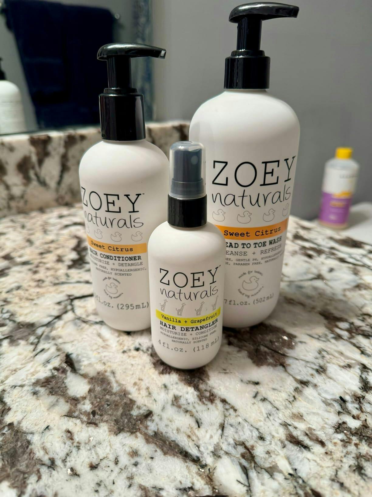 ☆　│ クリーム１&ローション２、ソープ、ルース Zoey Naturals Soothing Lavender Wash