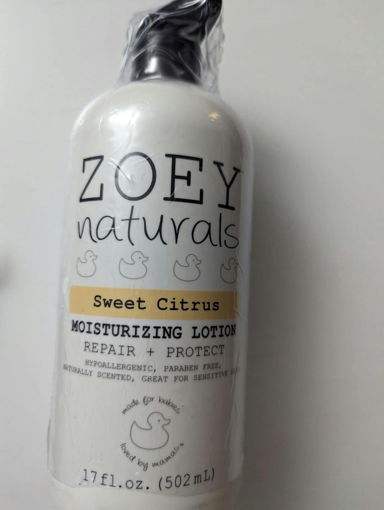Zoey Naturals Sweet Citrus Baby Lotion