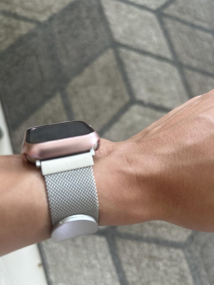 Stainless Steel Magnetic I-Link Apple Watch Band
