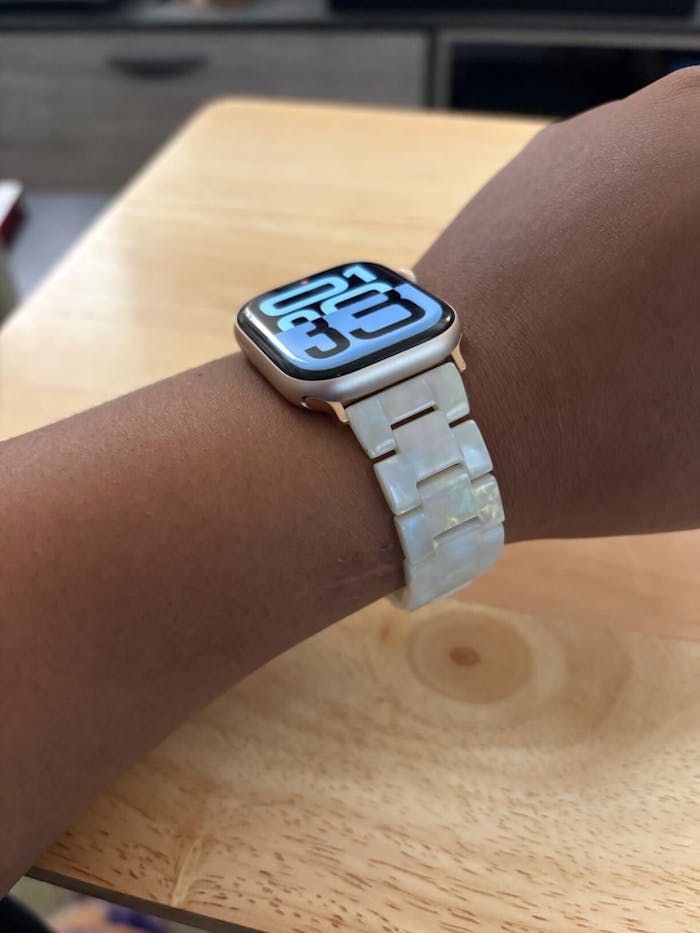 Unique Creative Resin Apple Watch Band for Women