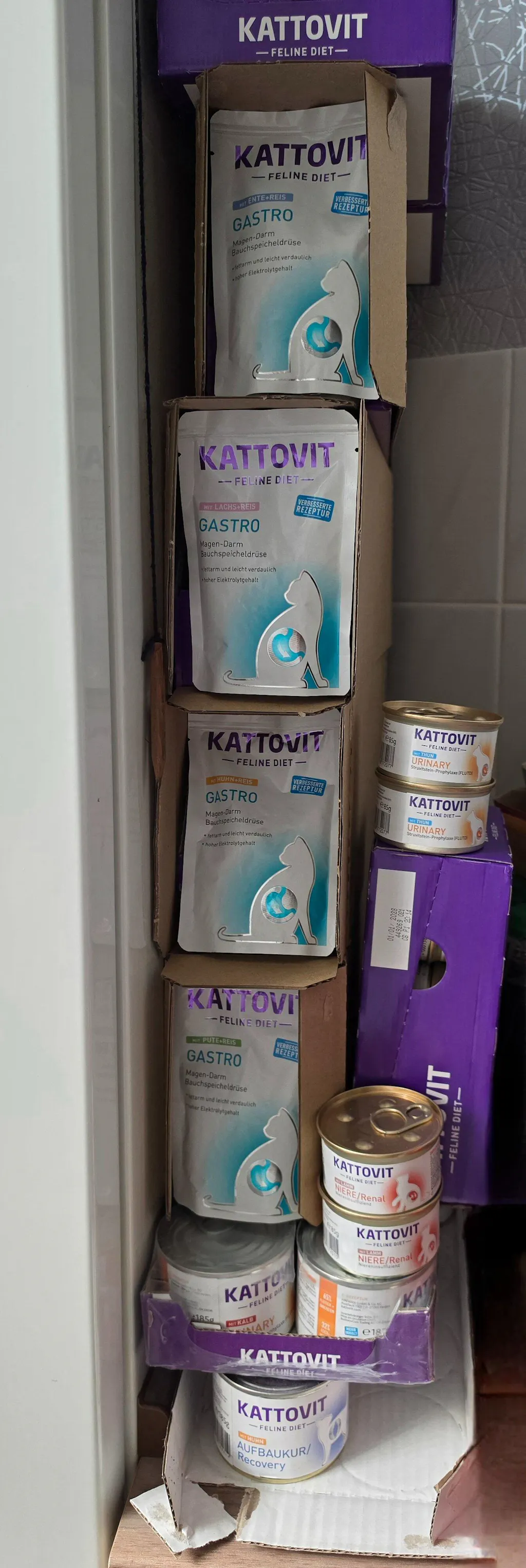 Kattovit Feline Diet Gastro Pute & Reis 85 g