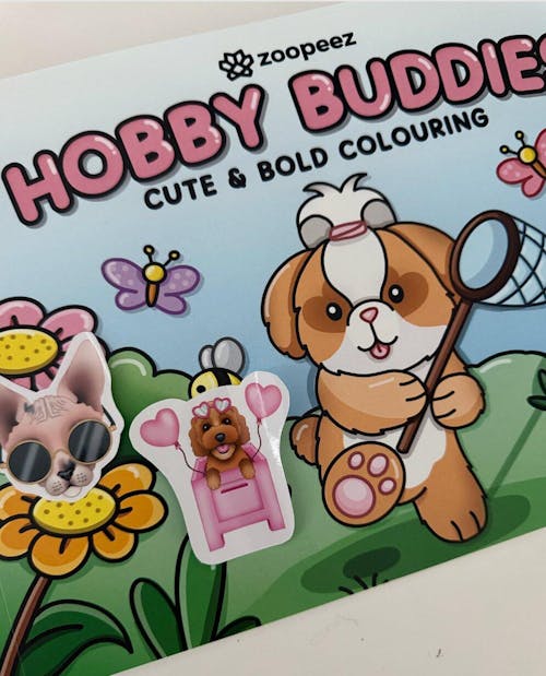 Colouring Book - Hobby Buddies