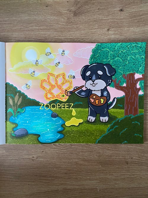 Colouring Book - Hobby Buddies