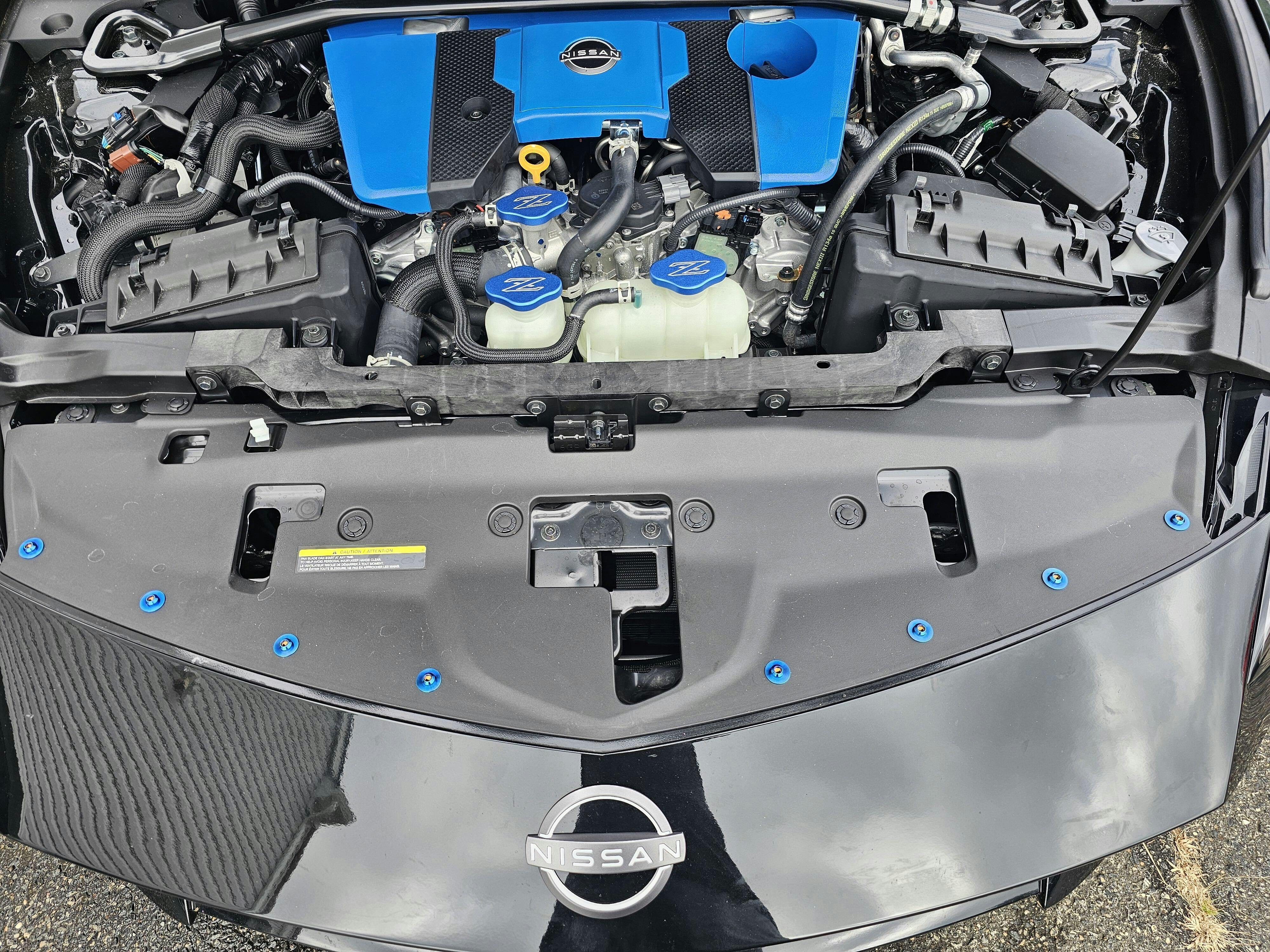 ZSPEC Plastic-Clips Replacements for Z1 Nissan Z RZ34 Radiator Guide