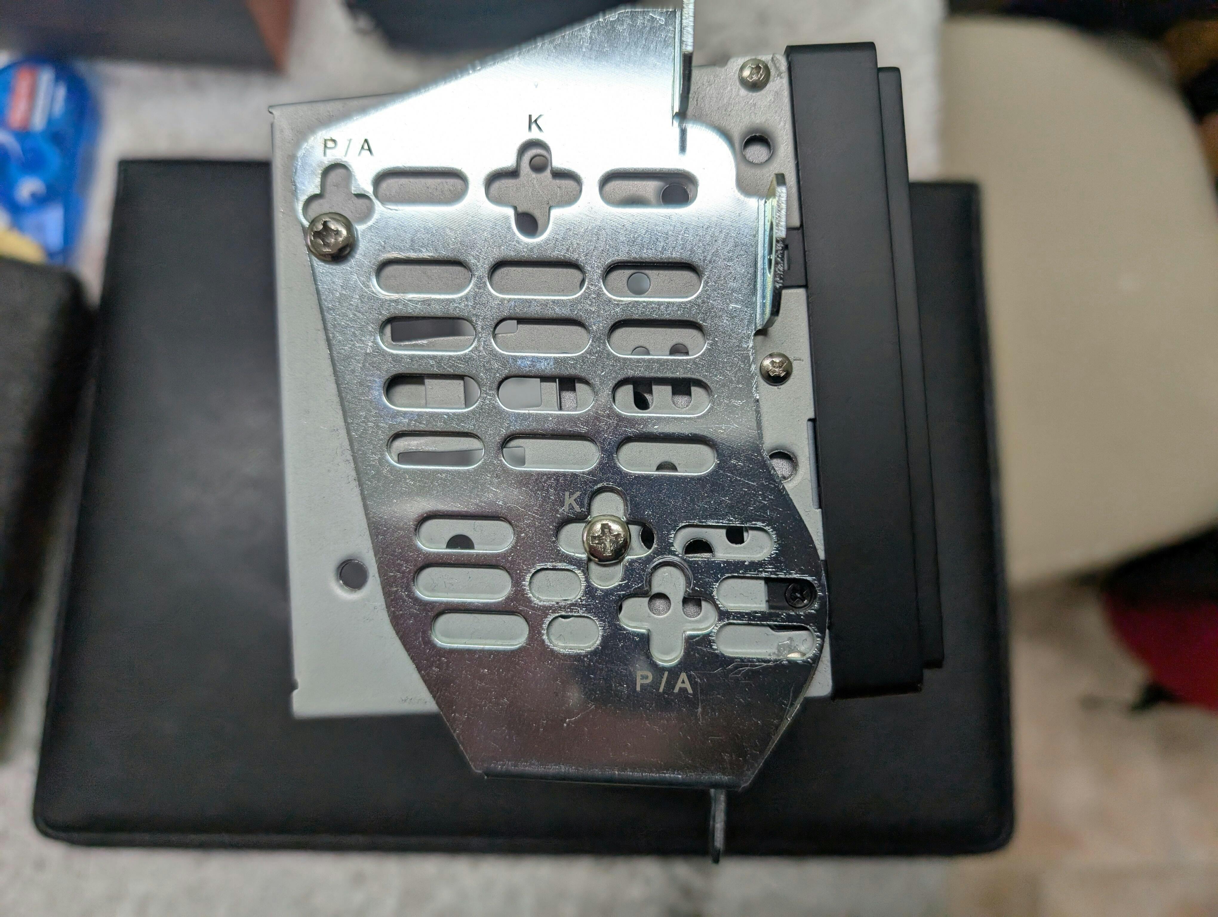 ZSPEC RHD Double-Din Radio Bezel w/Brackets, 1990-99 Nissan Z32 300zx