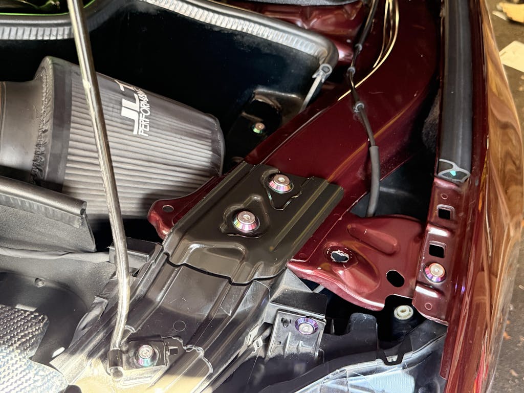 ZSPEC LHD Hydro-Dipped Double-Din Radio Bezel w/Brackets, Z32 300zx