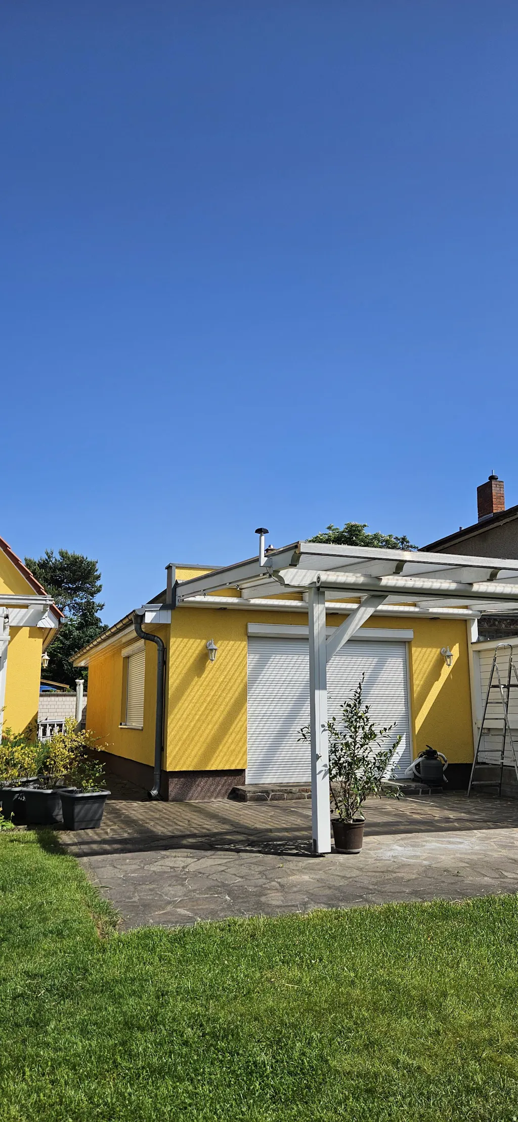 Antennengrundhalter weiß
