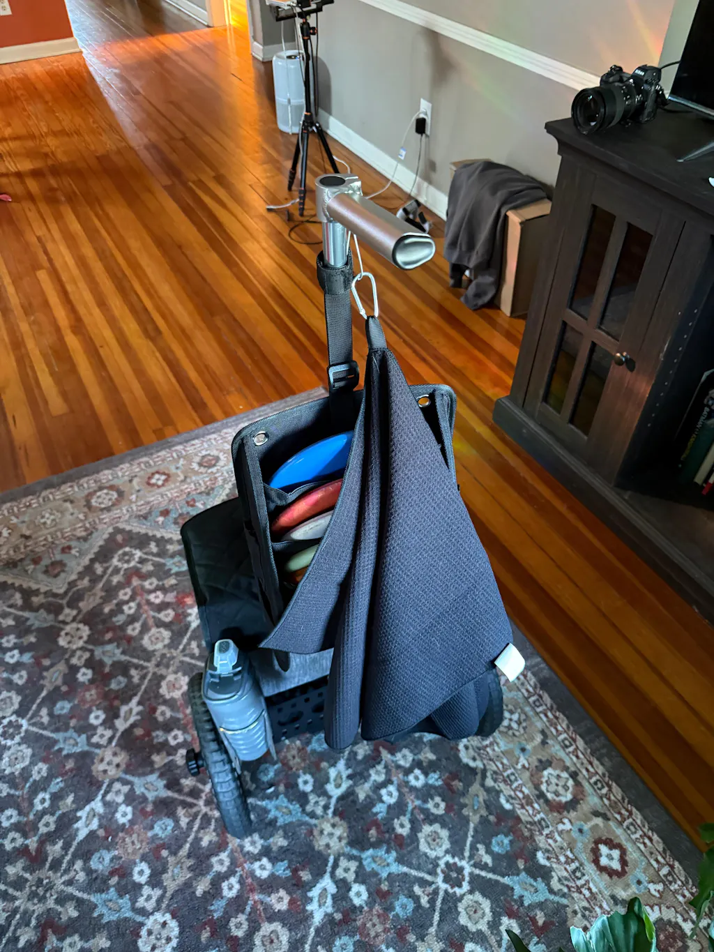 Transit Disc Golf Cart Charcoal Gray | Shop ZÜCA Bags