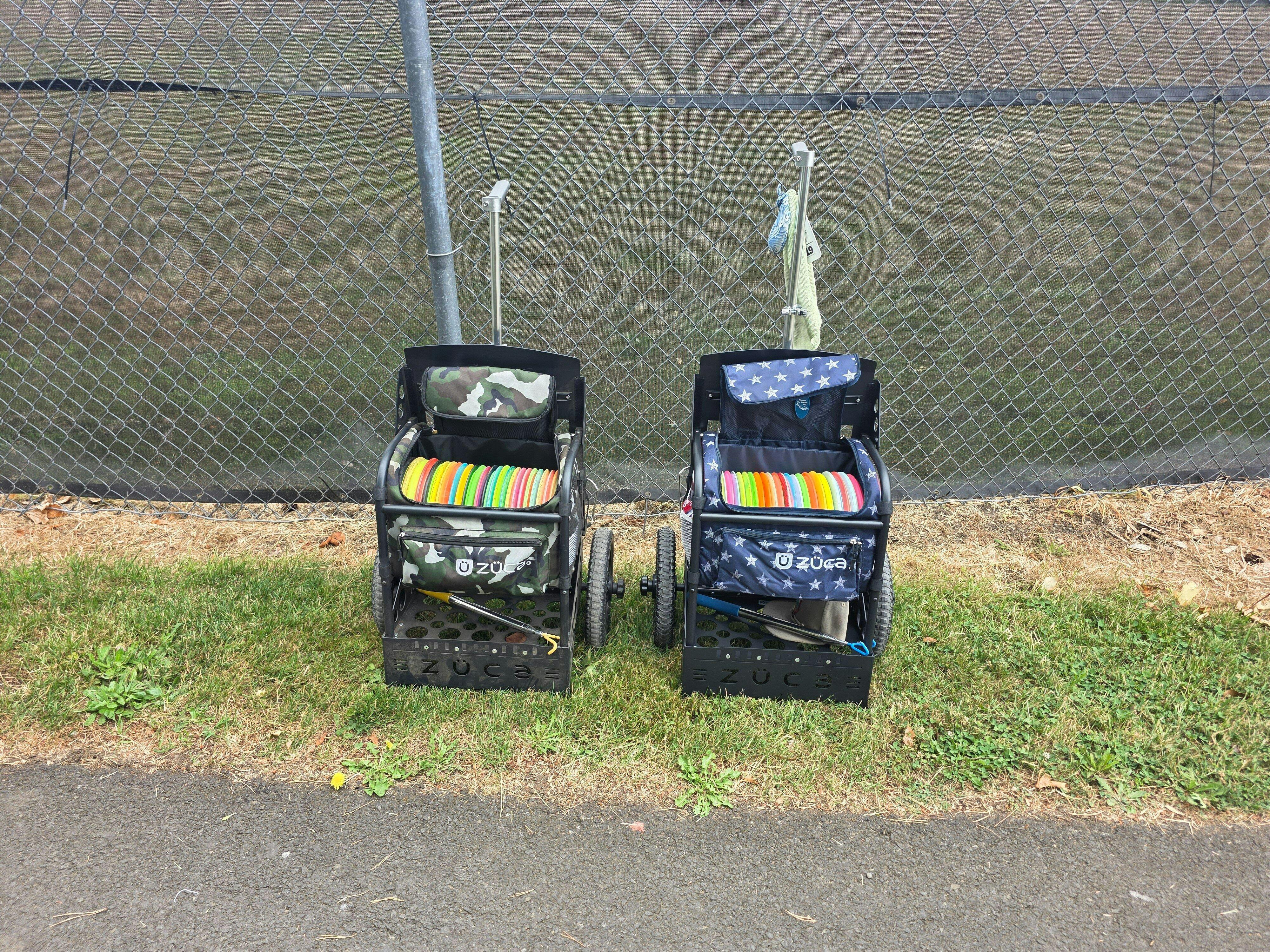 Transit Disc Golf Cart Old Glory | Shop ZÜCA Bags