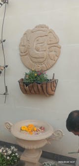 Wall Relief Sand Ganesha